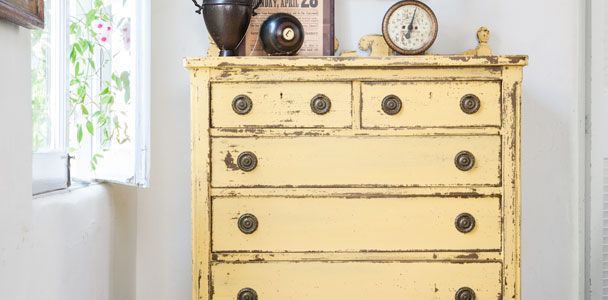 How to Create an Aged Milk Paint Patina on Furniture - This Old House